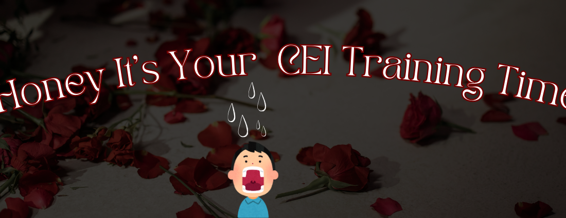 Honey It’s Your CEI Training Time!